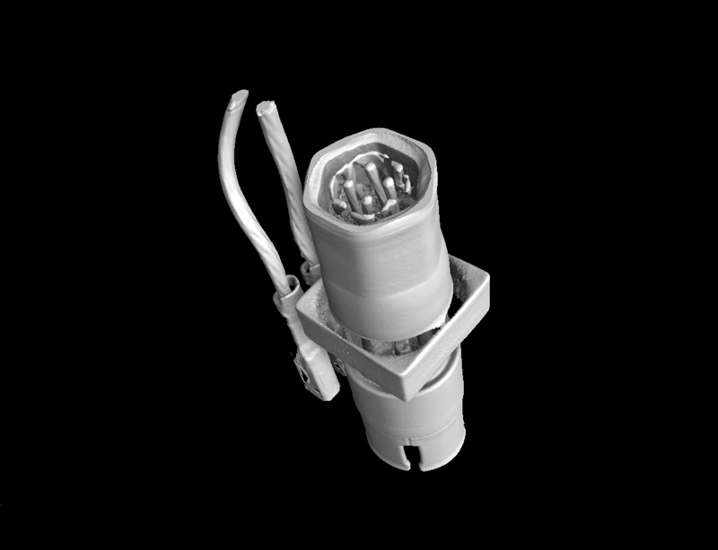 骅飞3d x-ray系统检测连接器