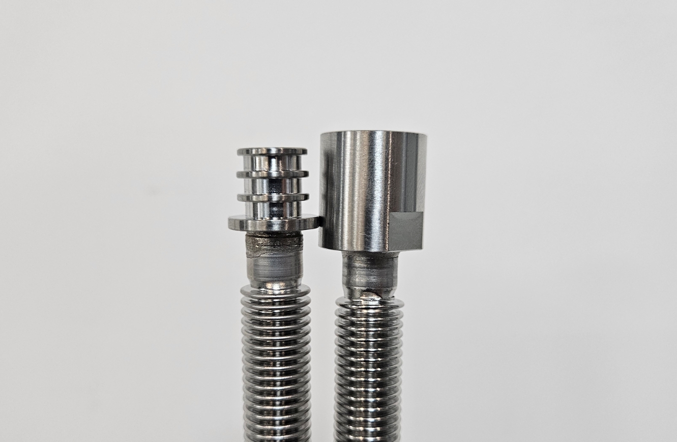 波纹管焊接焊缝的X射线检测设备检测实拍