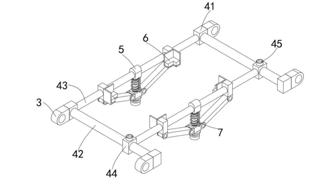 适用多种PCB尺寸检测的X-ray透视检查仪-第一调节组件结构示意图