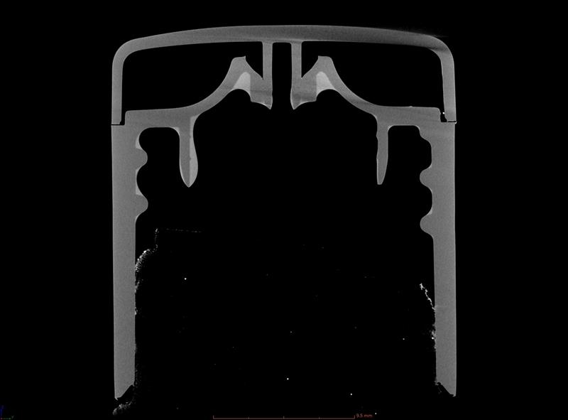 工业X射线CT机检测注塑件，驱动工艺优化