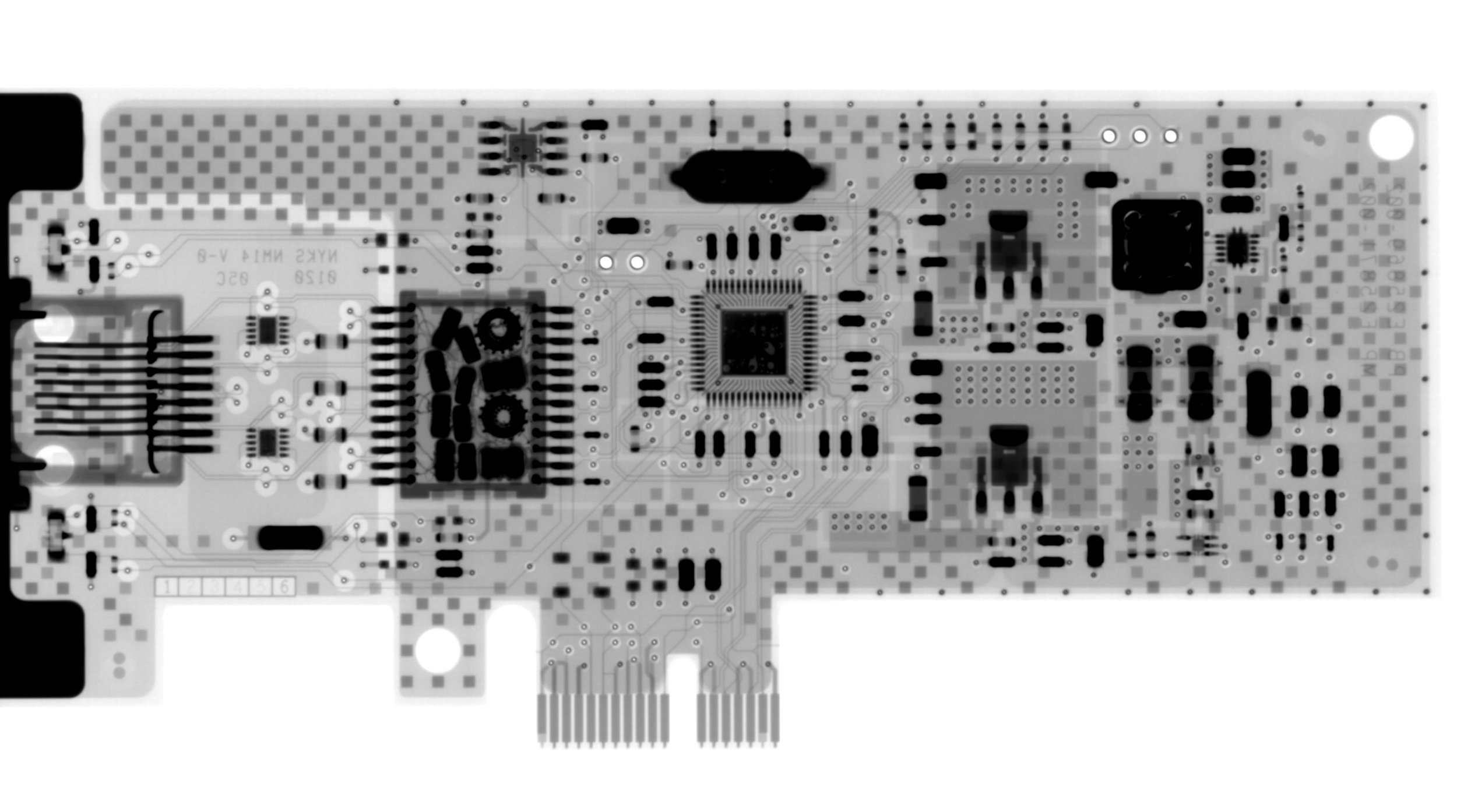 Xray检测PCB样图