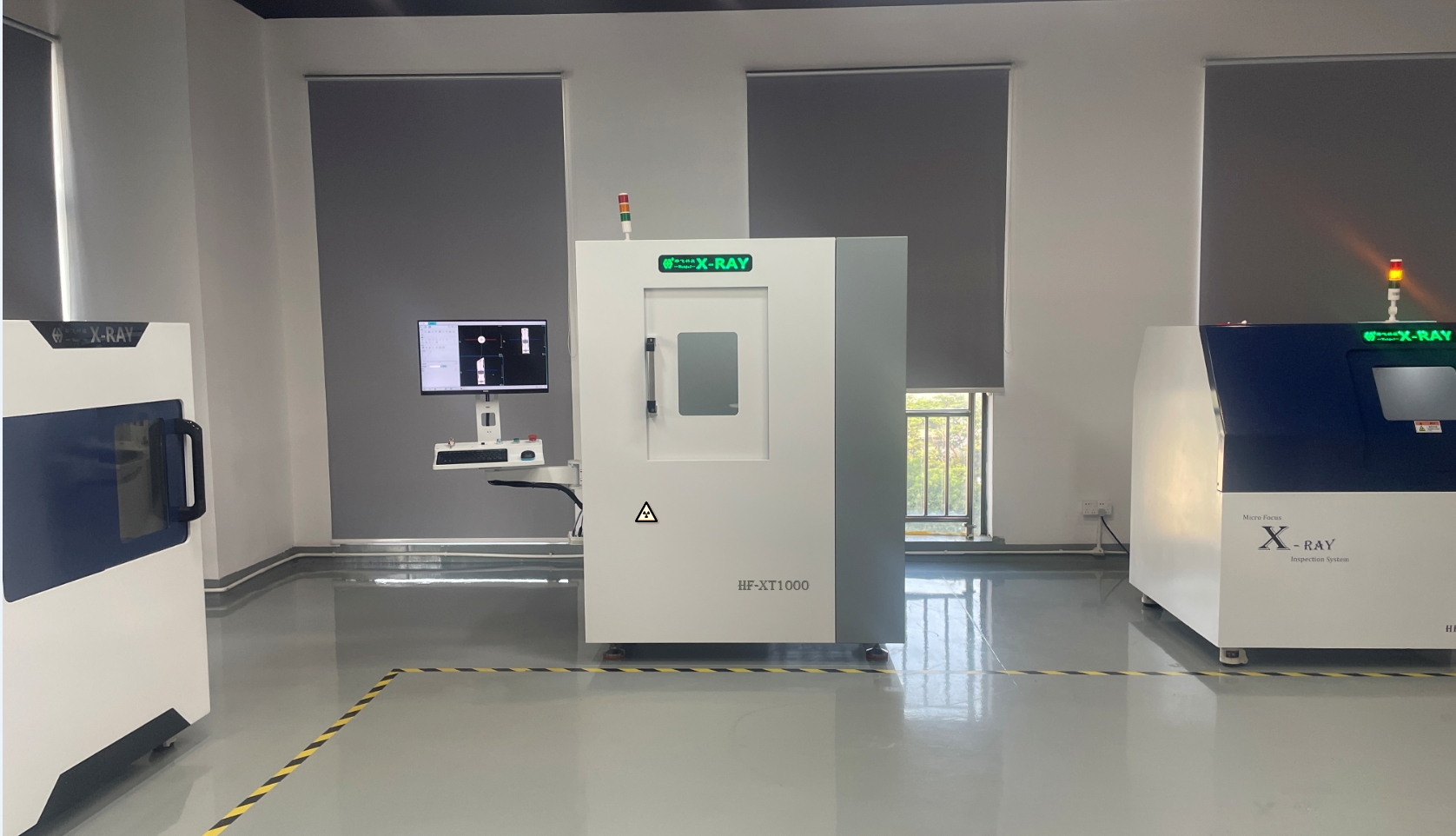 X-ray射线机检测现场 X-ray射线机检测现场