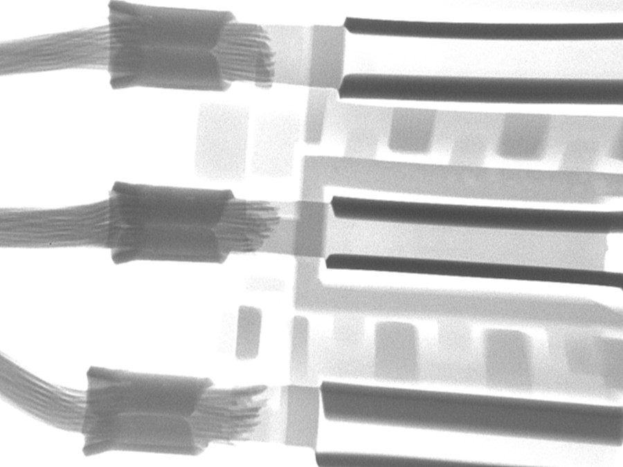 X-ray检测线材连接器影像图 X-ray检测线材连接器影像图