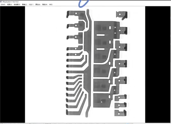 X射线检测集成电路，清晰呈现IC内部细节