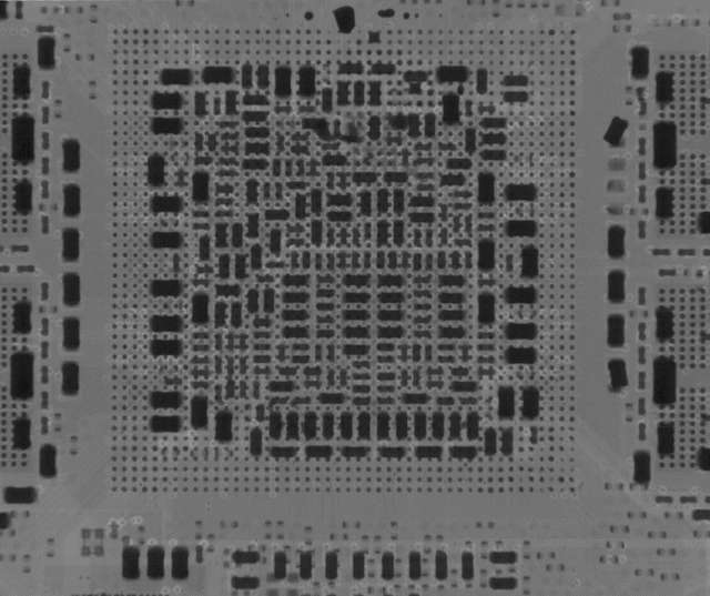 骅飞X-ray系统放大倍率演示