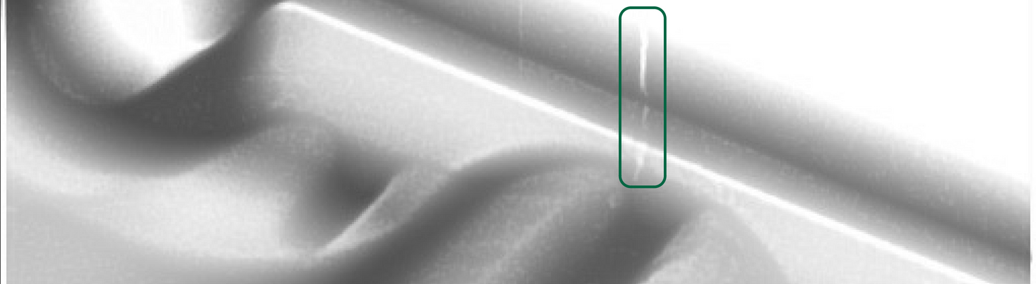 铸件材料的空隙率xray检测图